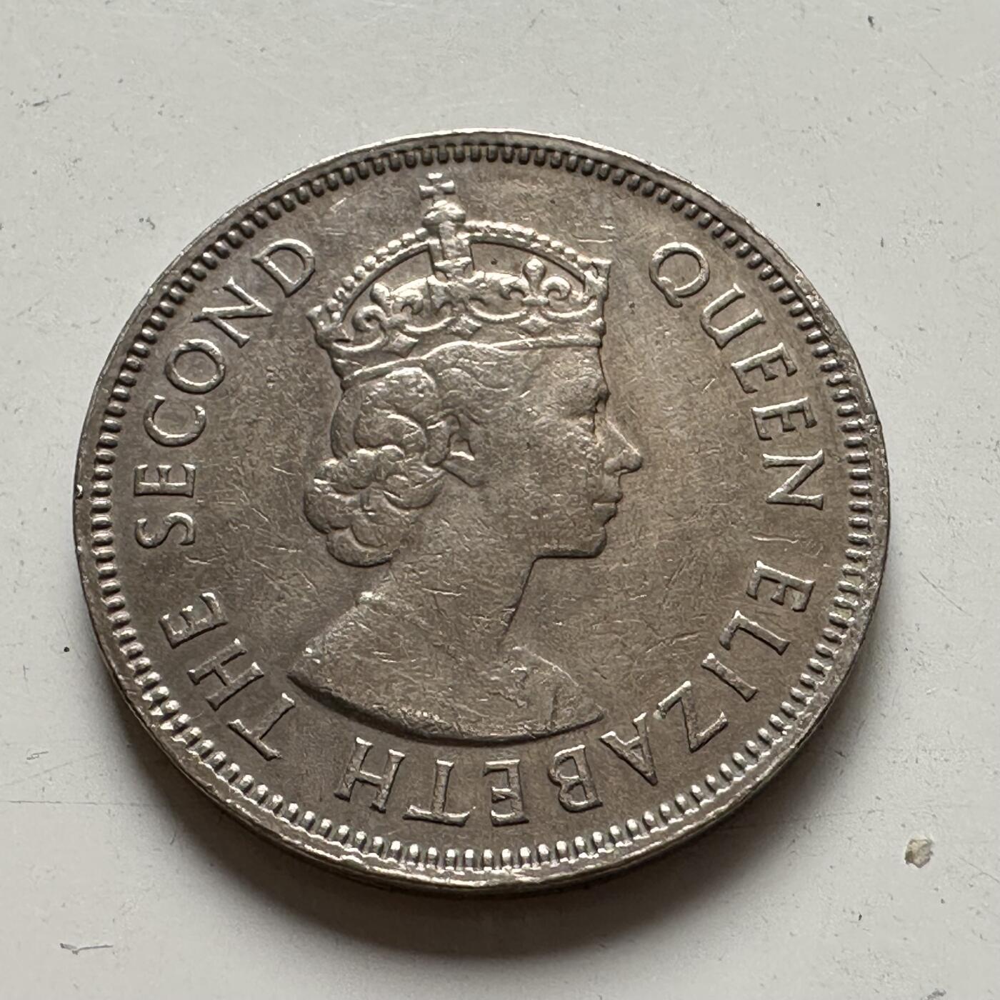 🌹外币初藏🌹🐯2025年第85场  每周二四六晚8️⃣点 接代拍 香港1961年5毫