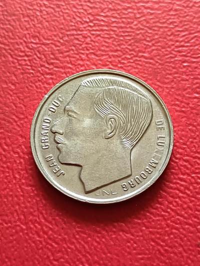 【云涧收藏】第五十一场 卢森堡1988年1法朗，BU