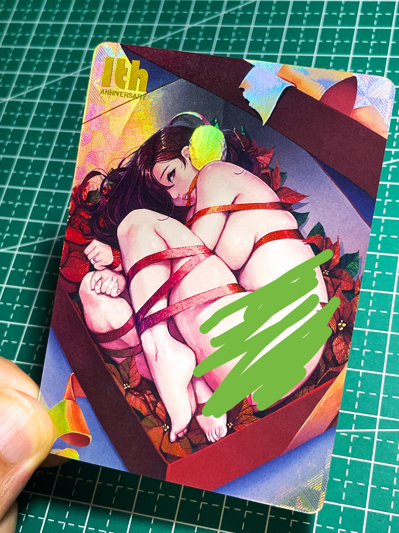 显眼宝26期 都有拍摄近景图可以细看 驴歪歪 一周年特卡  箱娘 捆绑超美  折光彩闪 63*88