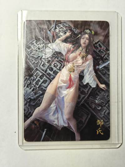 龙虎卡牌第四十九场 （无佣金，满120包邮，欢迎送拍，摩点开车） - 普卡 燎原 三国豪杰传特卡  邹氏