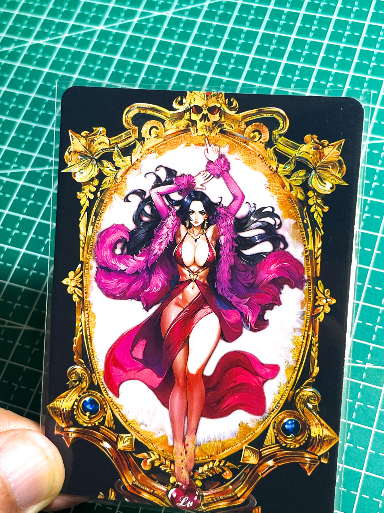 显眼宝26期 都有拍摄近景图可以细看 驴歪歪 海贼王 超美女帝全景一张  折光彩闪 63*88