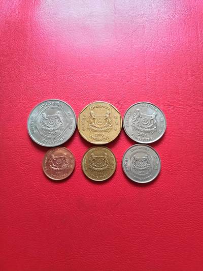 【云涧收藏】第五十一场 新加坡笑版6枚套