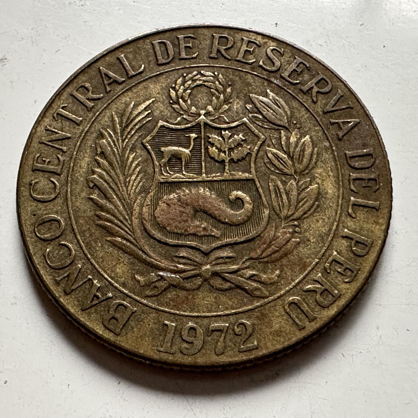 🌹外币初藏🌹🐯2025年第85场  每周二四六晚8️⃣点 接代拍 秘鲁1972年一索尔