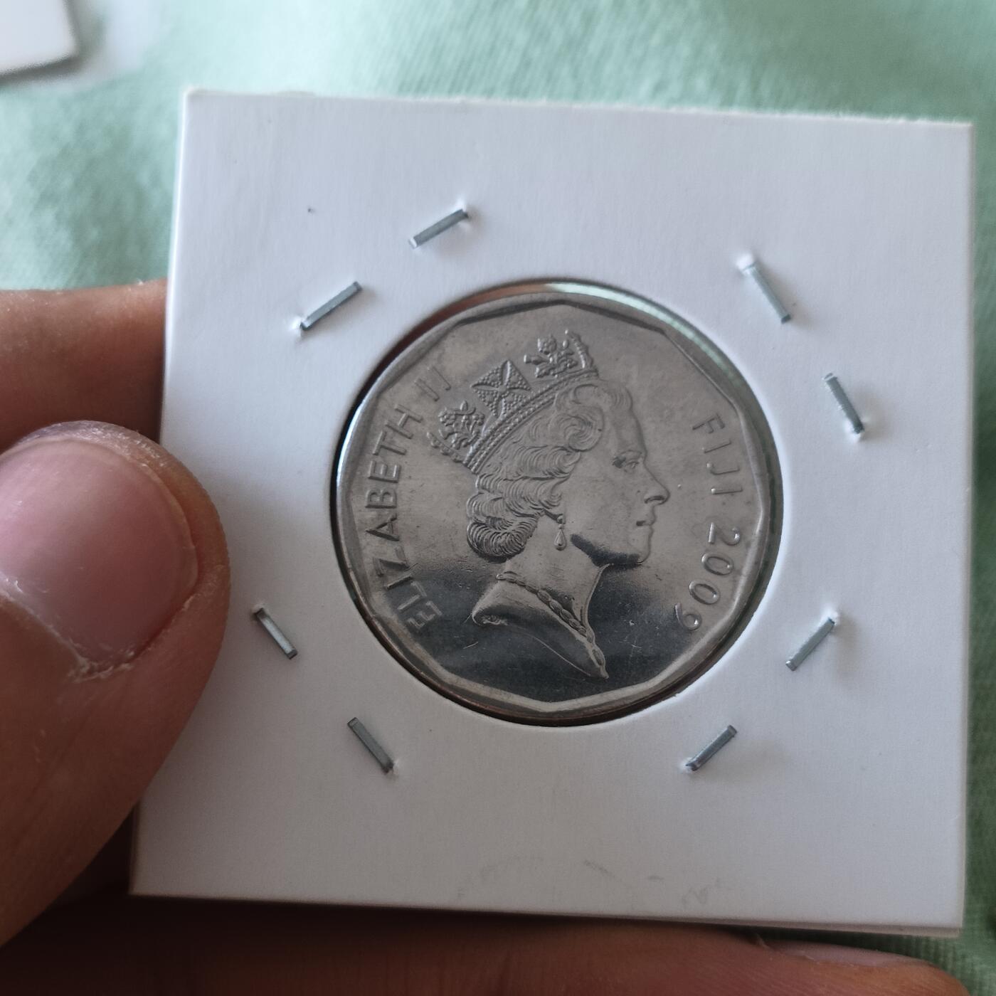 泡泡币外币第六十五场可代拍15038385335微信 斐济50分小版