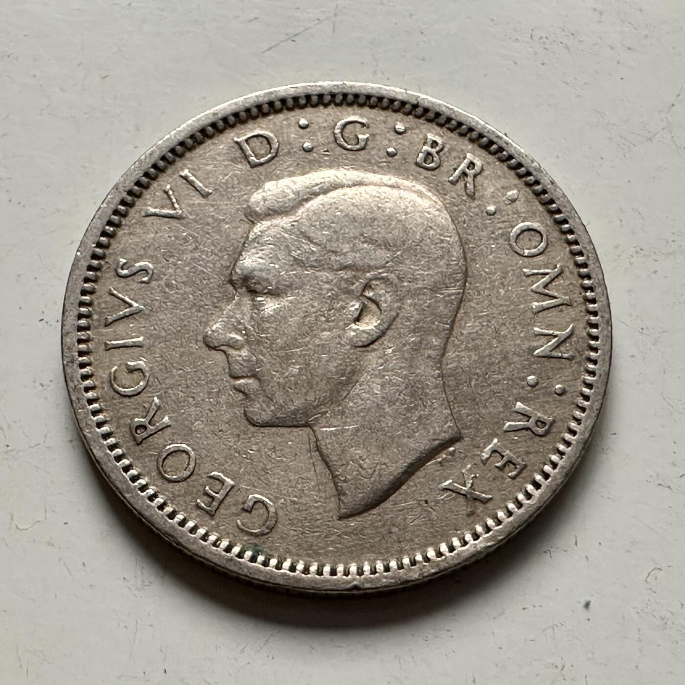 🌹外币初藏🌹🐯2025年第85场  每周二四六晚8️⃣点 接代拍 英国1947年六便士