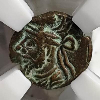 希腊罗马丝路打制币化石【中外钱币放漏】专场！陆小鱼的钱币仓，限时拍卖第073场 - 埃兰王国 奥罗德五世铜币/阿尔忒弥斯半身像