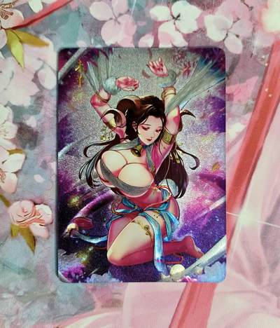 龙虎卡牌第四十九场 （无佣金，满120包邮，欢迎送拍，摩点开车） - 粗闪 燎原生肖 玲姐 未羊