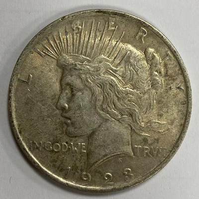 康怡轩钱币【世界各国老硬币银币专场】第455期  - 1923年美国和平鹰银币