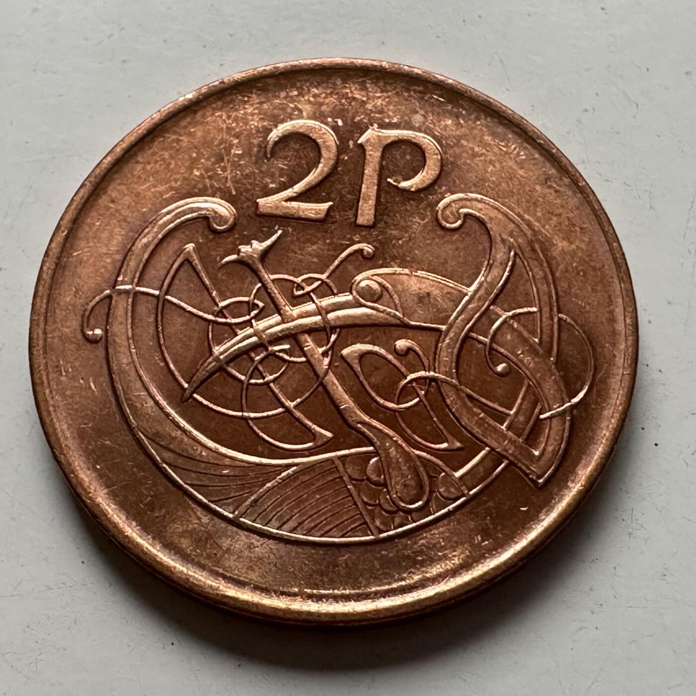 🌹外币初藏🌹🐯2025年第85场  每周二四六晚8️⃣点 接代拍 爱尔兰1995年2便士