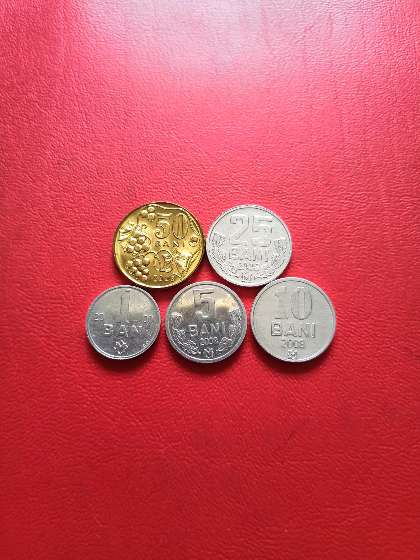 【云涧收藏】第五十一场 摩尔多瓦5枚套，UNC