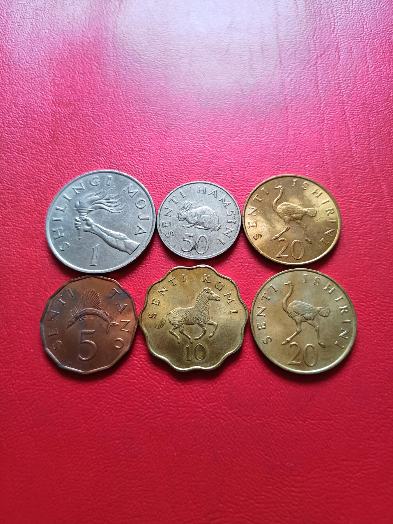 【云涧收藏】第五十一场 坦桑尼亚6枚