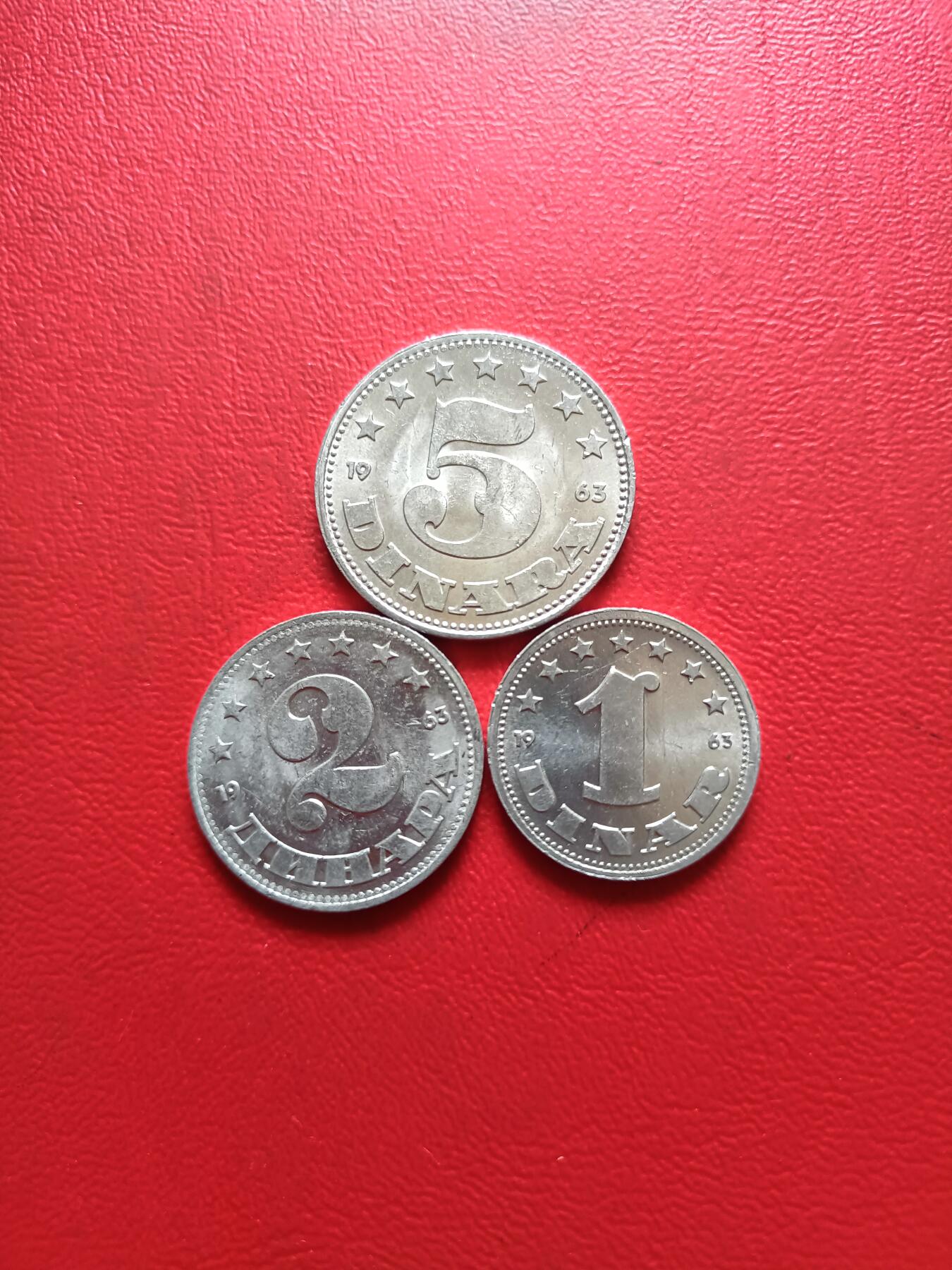 【云涧收藏】第五十一场 南斯拉夫1963年3枚套