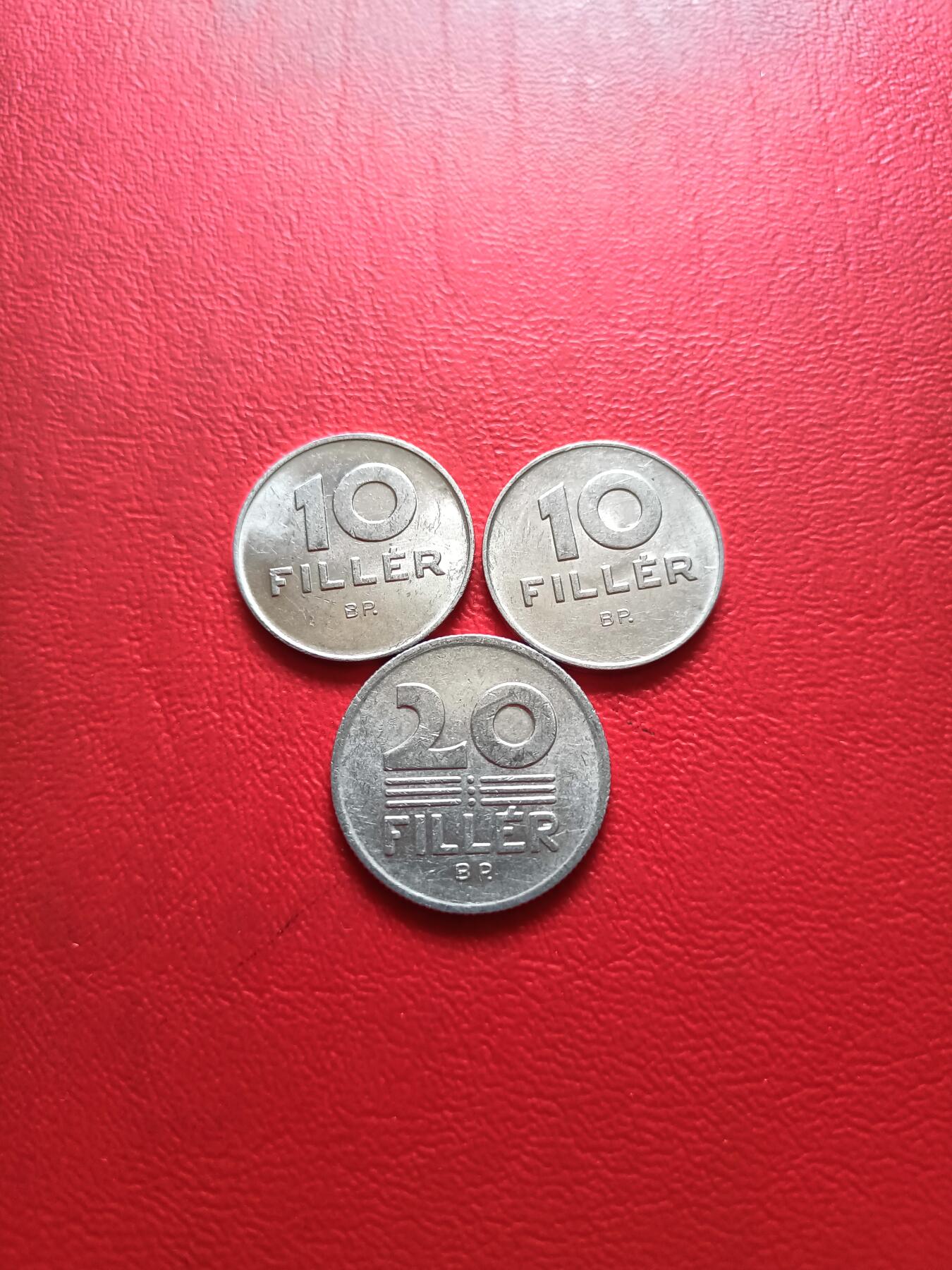 【云涧收藏】第五十一场 匈牙利10、20费尔3枚