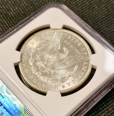 甄臻铺-世界币章拍卖（第28期），送拍享返佣金等优惠多多 NGC-MS64 1900年O版摩根，地板PL质感，不多见的年份