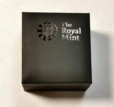 甄臻铺-世界币章拍卖（第28期），送拍享返佣金等优惠多多 2011年 英国1英镑精制银币 城市系列-爱丁堡 原盒无证书 发行量2万枚