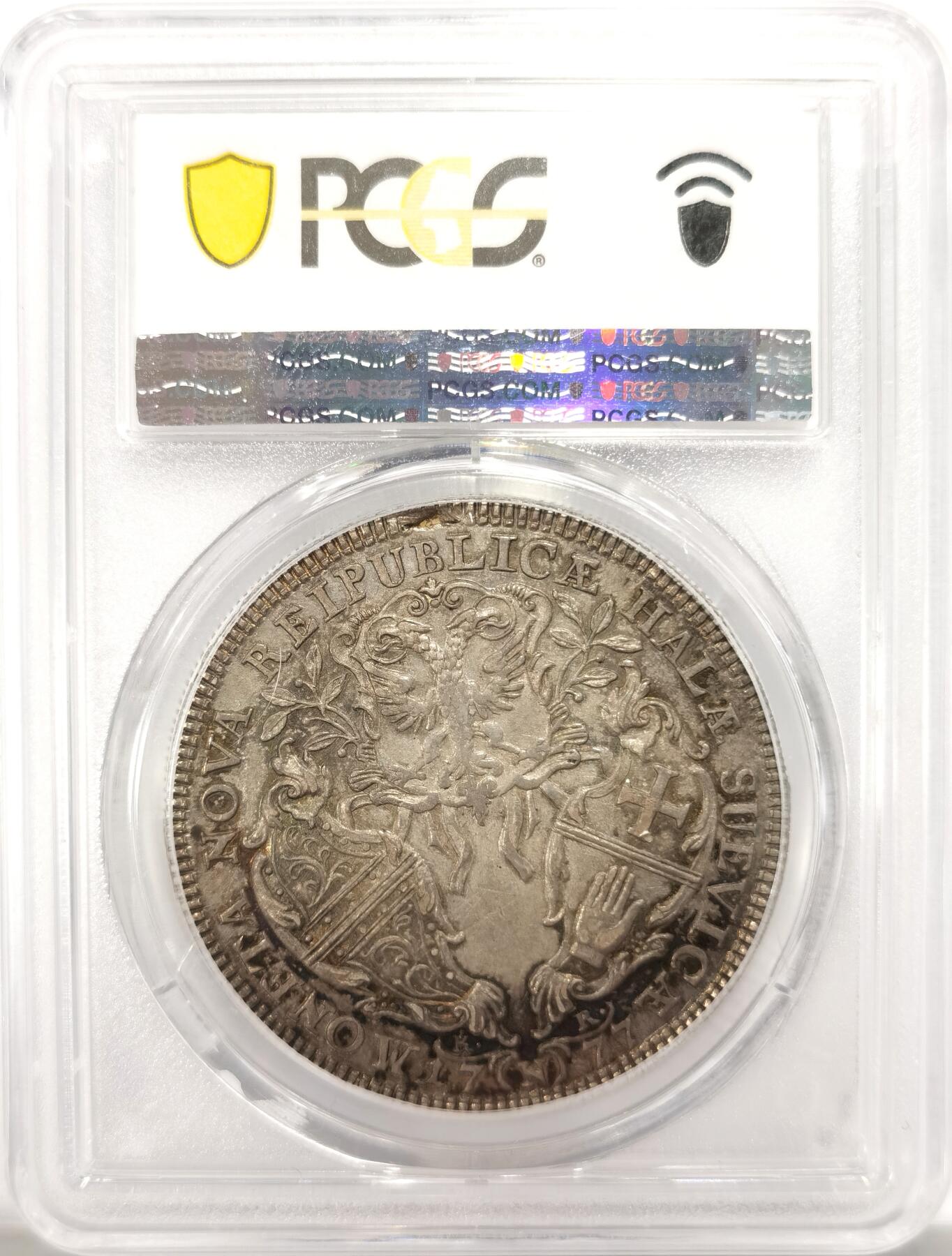 博洋堂世界钱币拍卖第134期（全场包邮） PCGS AU58 神罗罗马帝国霍尔邦国1777年约瑟夫一世流通老泰勒，名誉品，发行量406枚，好品存世量极其稀少，PCGS 评级榜58分以上只有2枚，昆克AU裸币价2000欧。
