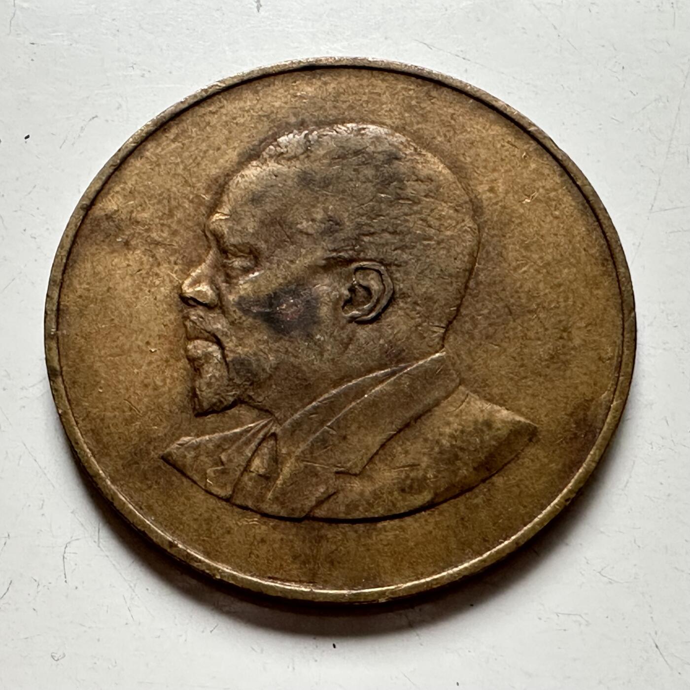 🌹外币初藏🌹🐯2025年第85场  每周二四六晚8️⃣点 接代拍 肯尼亚1968年10分 大铜币