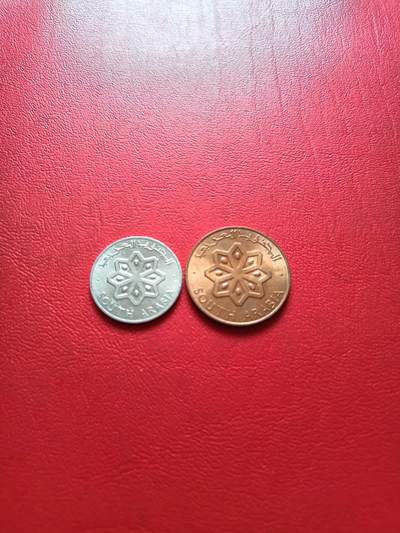 【云涧收藏】第五十一场 南阿联1964年1、5费尔2枚，BU