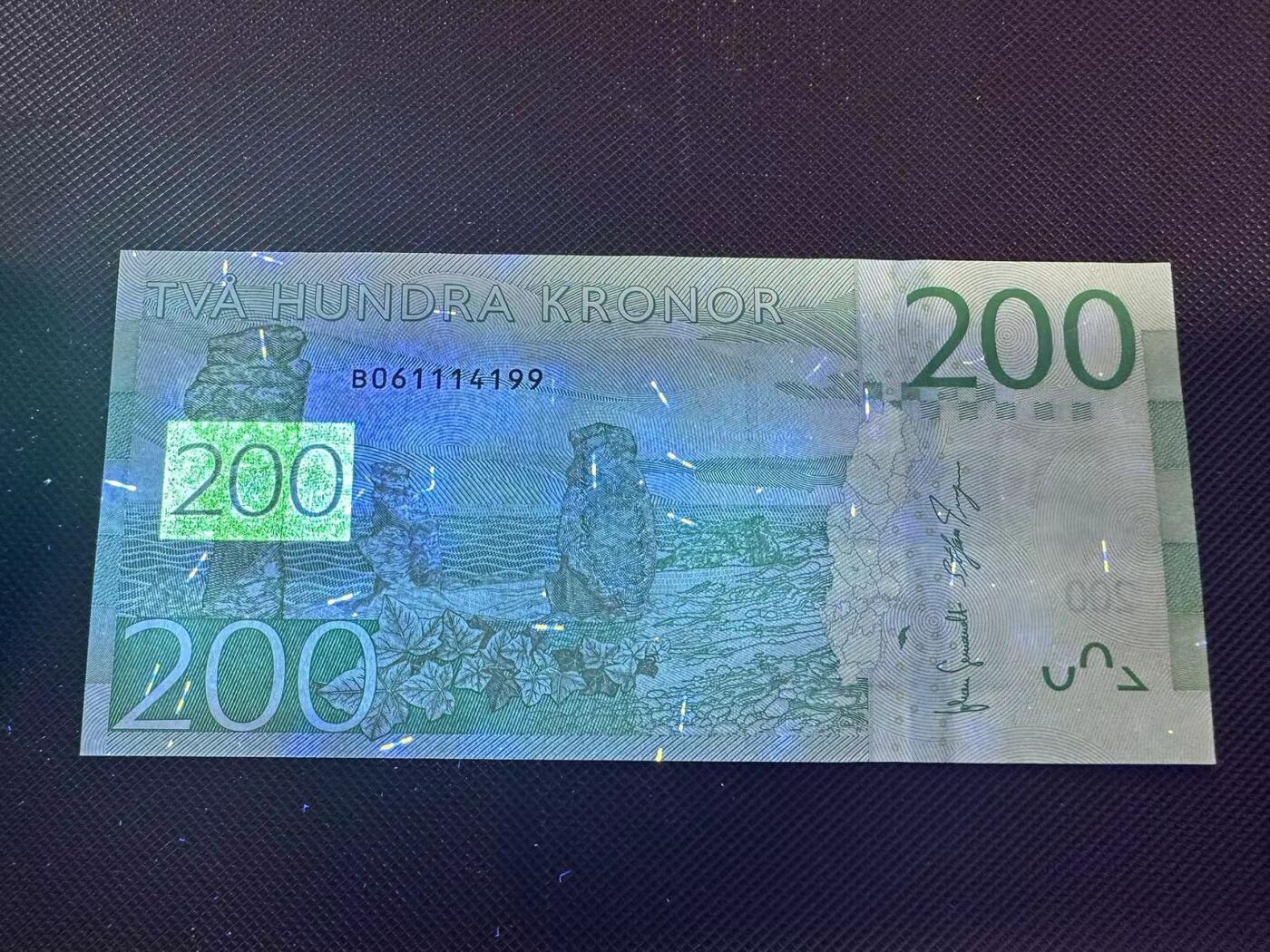 喜羊羊钱币收藏2025第8期(普品场) 瑞典200unc  