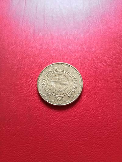 【云涧收藏】第五十一场 菲律宾2005年5比索，BU