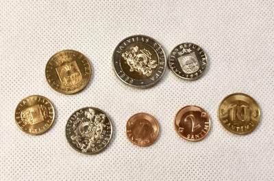 甄臻铺-世界币章拍卖（第28期），送拍享返佣金等优惠多多 拉脱维亚套币