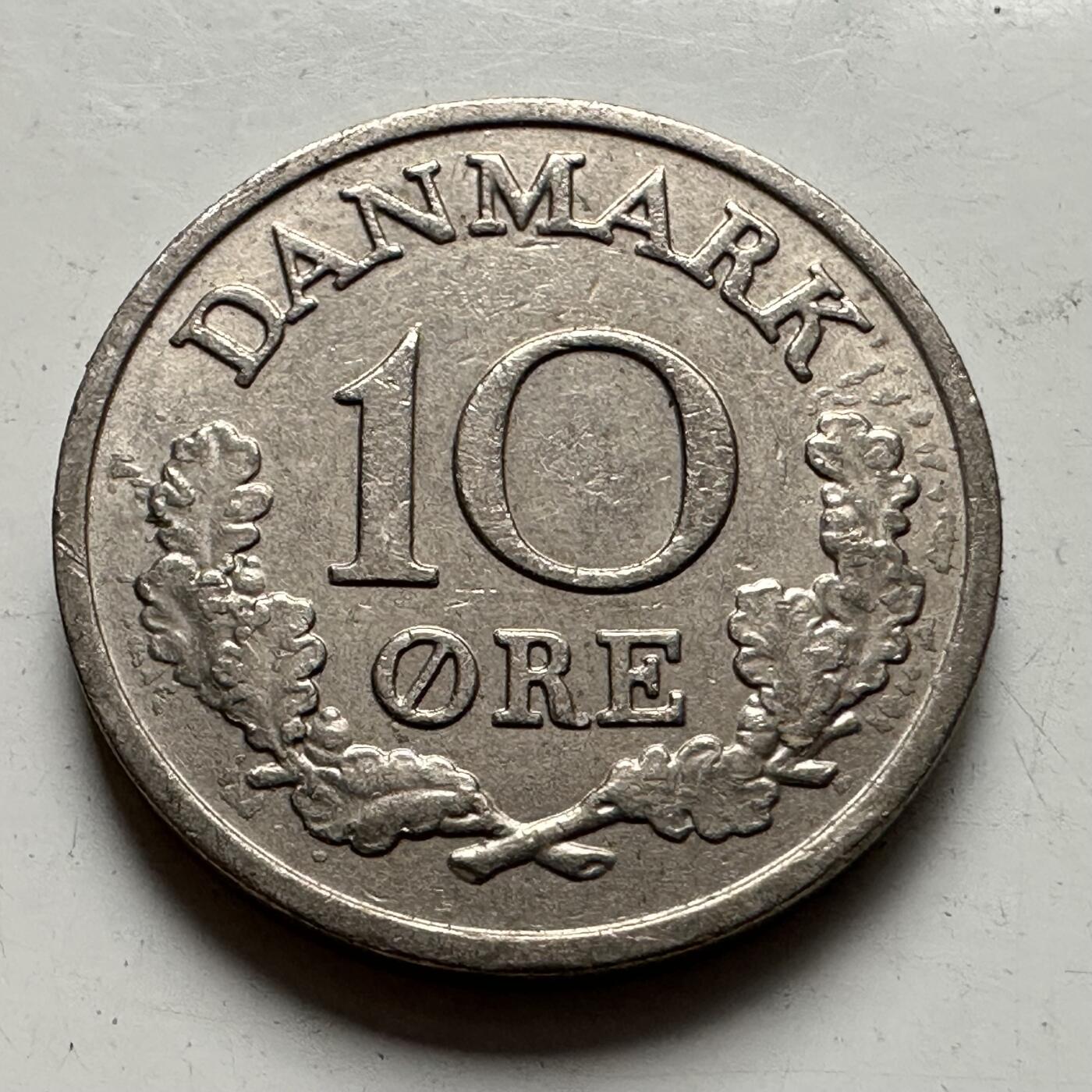 🌹外币初藏🌹🐯2025年第85场  每周二四六晚8️⃣点 接代拍 丹麦1965年10欧尔