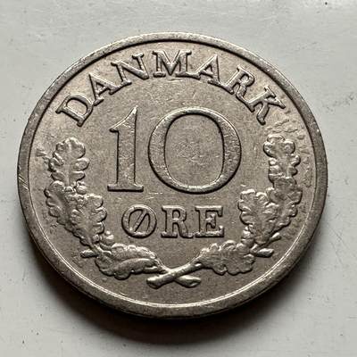 🌹外币初藏🌹🐯2025年第85场  每周二四六晚8️⃣点 接代拍 - 丹麦1965年10欧尔