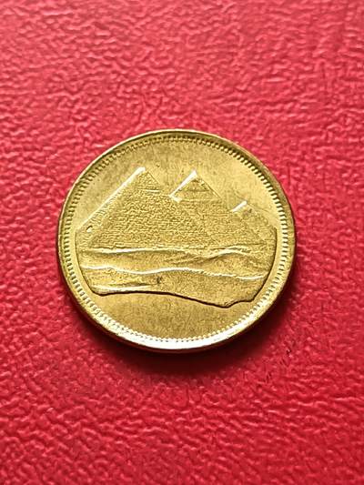 【云涧收藏】第五十一场 埃及1984年1皮阿斯特，UNC