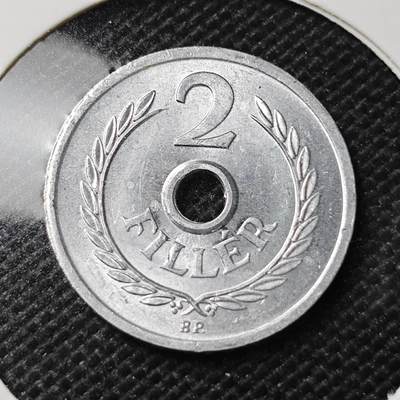 KK钱币收藏小铺 第317期 2月预留时间 周末发货 -  1972匈牙利2菲勒 好品
