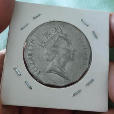 泡泡币外币第六十五场可代拍15038385335微信 斐济高冠50分