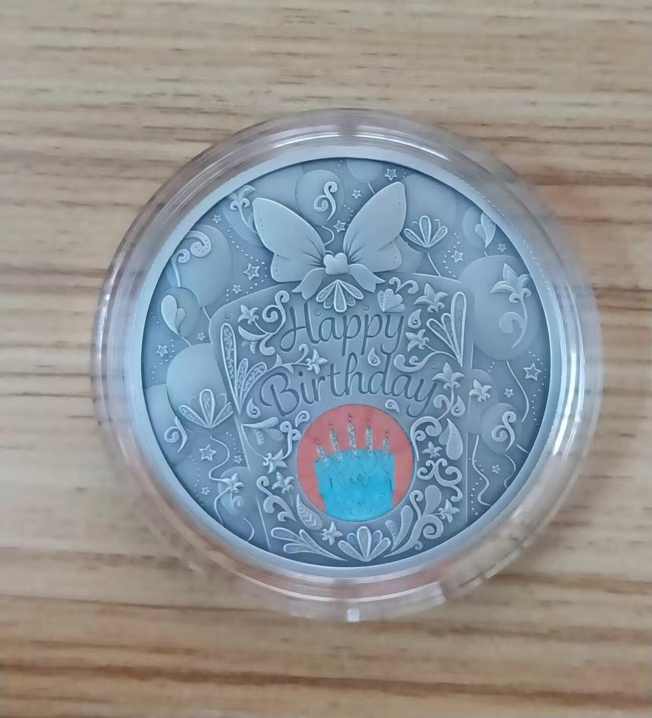 ❤️【币观天下】❤️ 第320期钱币拍卖- 2025.8.8周五晚上6点半场-长期征集拍品 纽埃2020(爱你爱您)年,生日大蛋糕系列(3)-