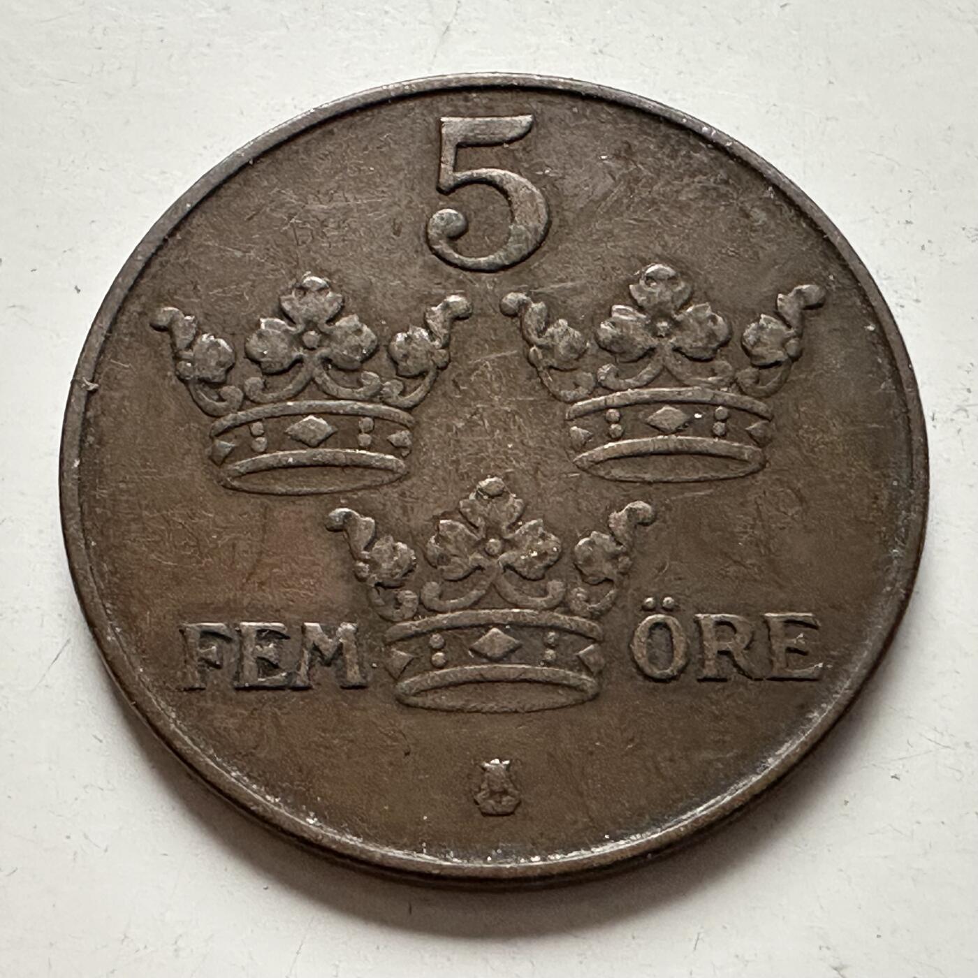 🌹外币初藏🌹🐯2025年第85场  每周二四六晚8️⃣点 接代拍 瑞典1926年5欧尔