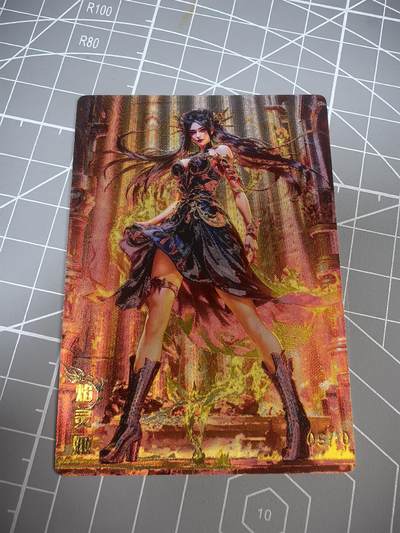 新号 奇点第六场 品控勿拍 不包出厂品瑕  - 奇点卡牌 焰灵姬粗闪05/10 限编