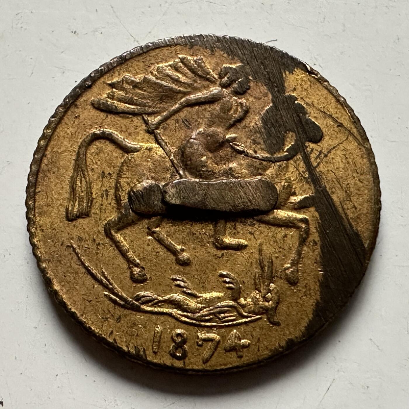 🌹外币初藏🌹🐯2025年第85场  每周二四六晚8️⃣点 接代拍 英国1874年维多利亚纪念章