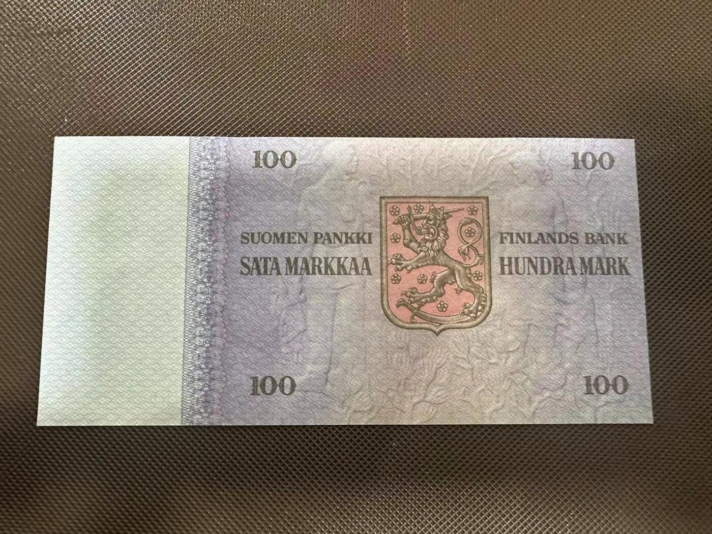 喜羊羊钱币收藏2025第8期(普品场) 芬兰1976年100unc 
