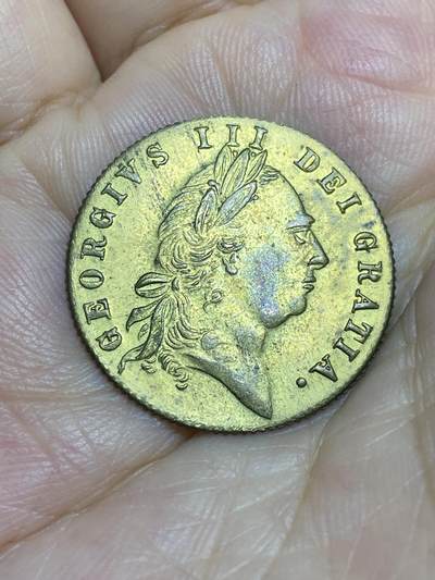 2025年第七十七场(总第一百零三场）外国好品散币(免佣金) - 英国🇬🇧1768年乔治三世代币(齿边薄铜片)