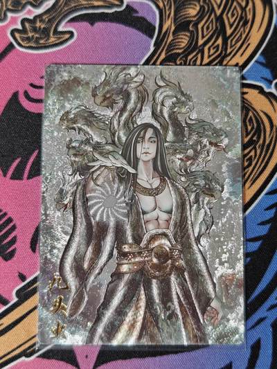 木力欧拍卡 无佣金 第一期 - 武韵红颜(西游礼盒) 画师:张建东 九头虫 折光粗闪 限编裸卡 020/036