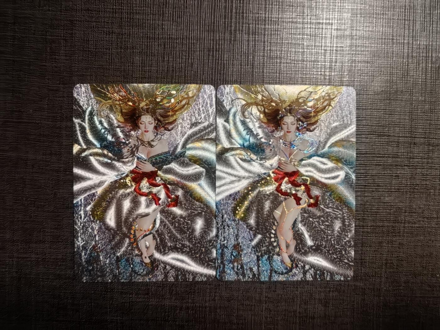 含泪再出坑！上期有老板拍下未付款，重新上拍！！！ 燎原刷子龙女幻彩折光1对