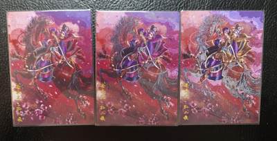 含泪再出坑！上期有老板拍下未付款，重新上拍！！！ - 卡德曼杆子孙二娘粗闪一套三色