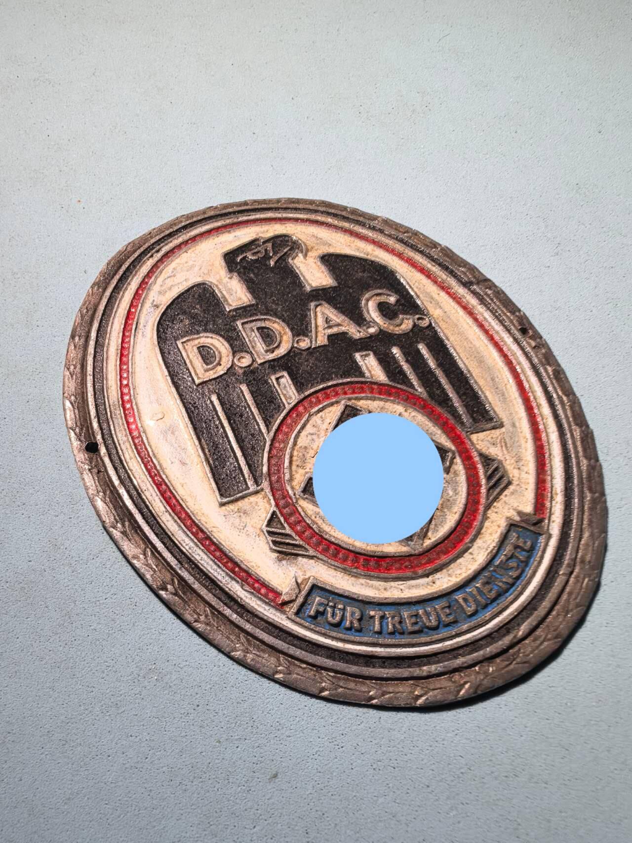 盛世勋华——号角文化勋章邮票专场拍卖第288期 德国（1939）德意志汽车协会（DDAC）忠诚服务章牌 大尺寸 极为少见