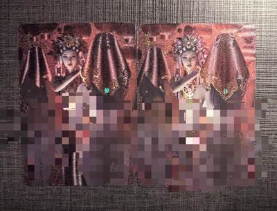 含泪再出坑！上期有老板拍下未付款，重新上拍！！！ - 燎原刷子小唯幻彩折光1对