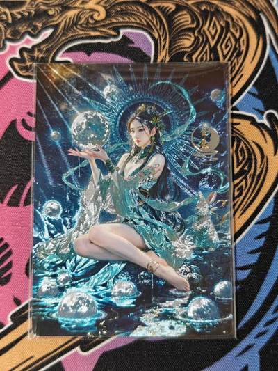 木力欧拍卡 无佣金 第一期 - 奇点工作室 月之女神 常羲 粗闪 一张