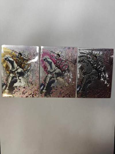龙虎卡牌第四十九场 （无佣金，满120包邮，欢迎送拍，摩点开车） - 粗闪3张 卡德曼 忠义水浒 谷粒-三色三娘