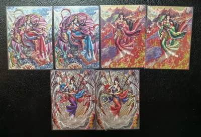 含泪再出坑！上期有老板拍下未付款，重新上拍！！！ - 卡德曼大西几万圣公主+铁扇公主+蜘蛛精，6张粗闪如图