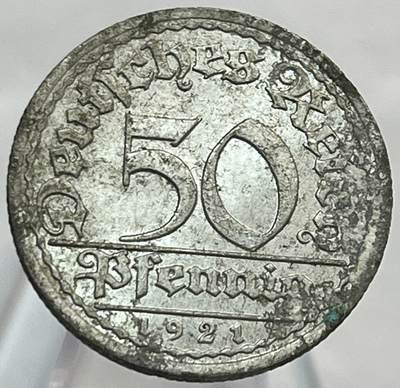 神仙姐姐-中外币专场21 - 1921年德国50芬尼
