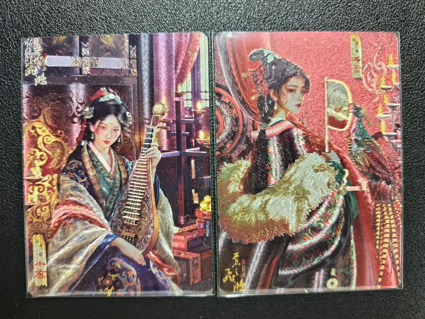 天玑星卡拍第112期《8.11周一截拍》持续收拍收评中 满赠卡需备注 百里卡牌 神魔三国 小乔 大乔 粗闪 两张