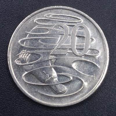 【淘币小摊】实时拍第七百零五拍  散币银币场  满百包邮可预留二周 每周一统一发货   - 澳大利亚2022年20分女王最后一版头像