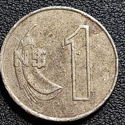 泉币菌-第73场-各国散币场 - 品相如图 国花刺桐 乌拉圭1新比索銅镍锌硬币 24毫米 6克 