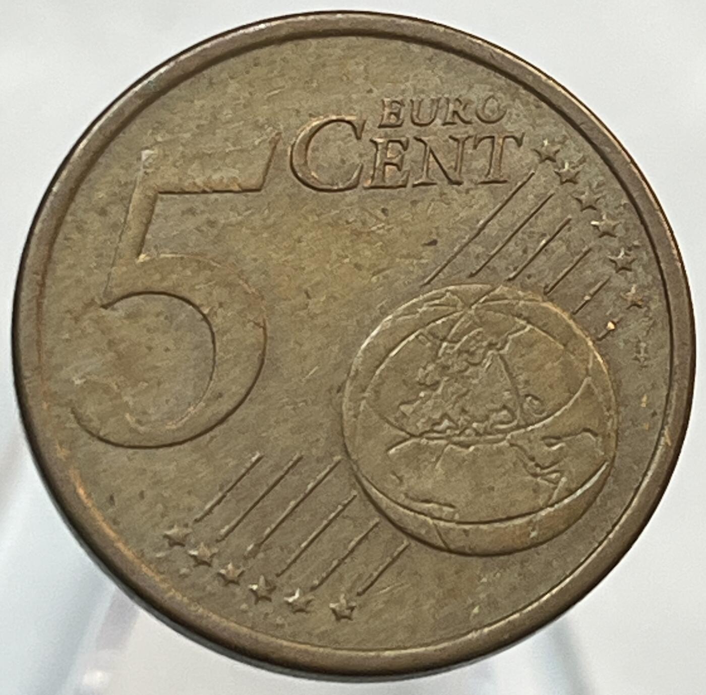 神仙姐姐-中外币专场21 2002年德国5欧分