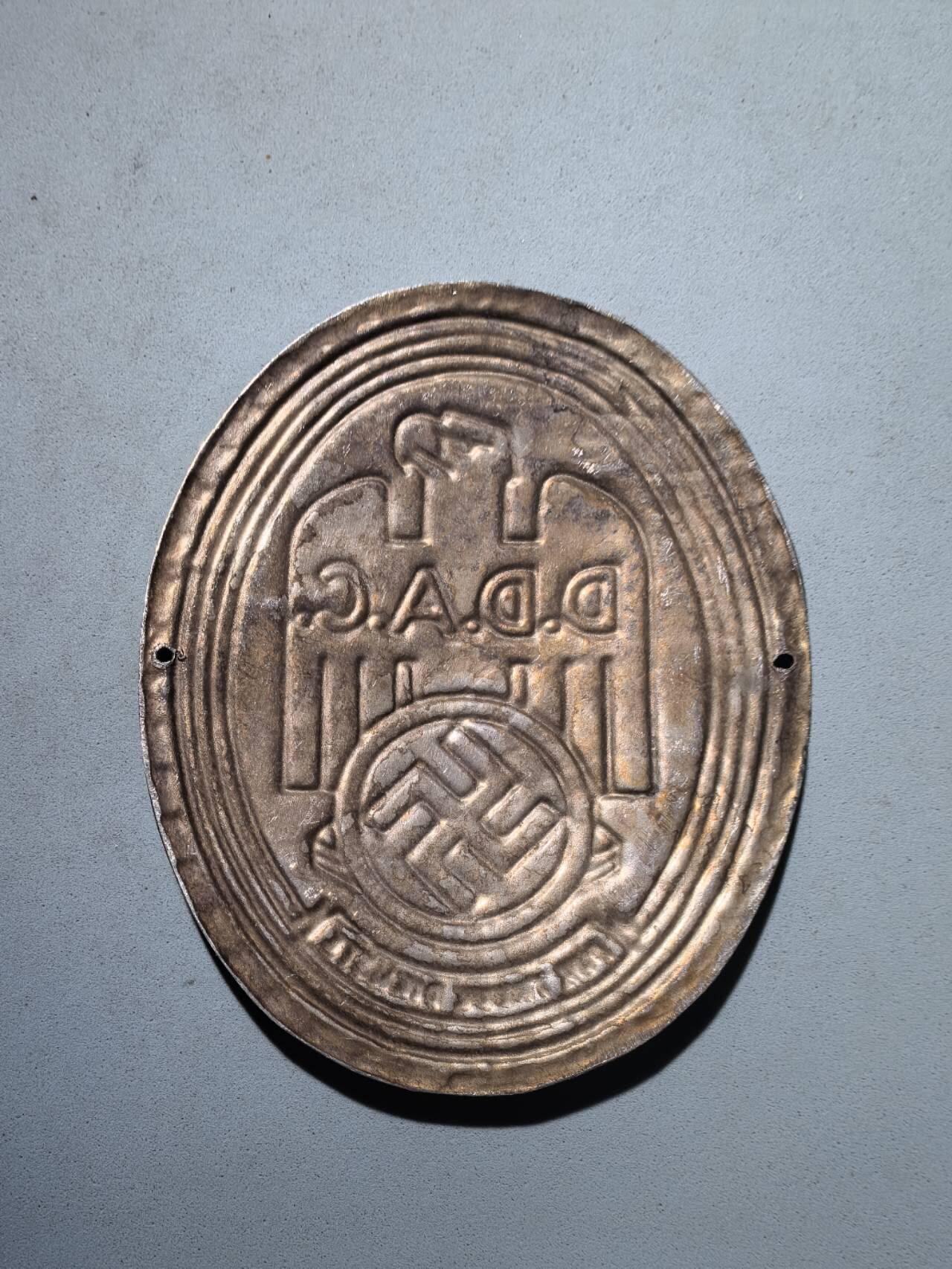 盛世勋华——号角文化勋章邮票专场拍卖第288期 德国（1939）德意志汽车协会（DDAC）忠诚服务章牌 大尺寸 极为少见